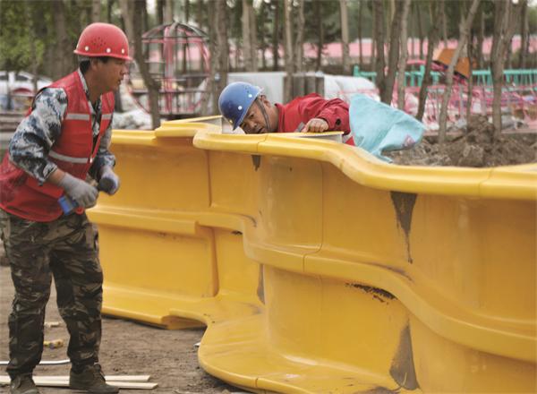 齊齊哈爾:哈拉新村再添文旅新項目 力匯樂園建設中 - 齊齊哈爾新聞網